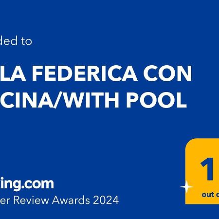 Villa Federica Con Piscina/With Pool ซานตามาเรีย เดล โฟกัลโล ภายนอก รูปภาพ